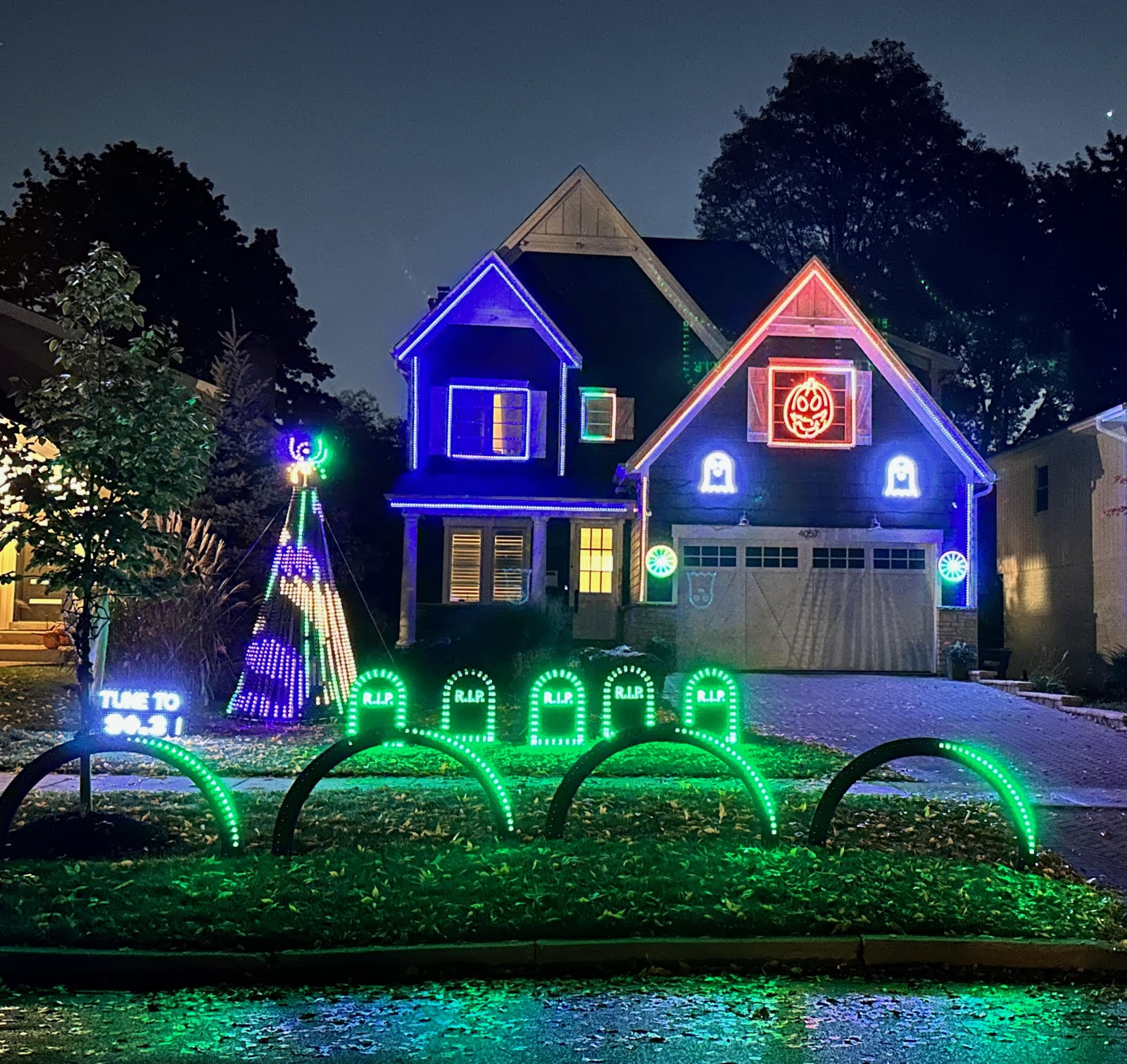 2024 BestDecorated Halloween Houses Driving Routes, Photos, Map